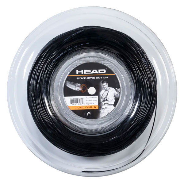HEAD ヘッド シンセティックガット PPS 200m テニスストリング リール テニス ガット 281105-BK