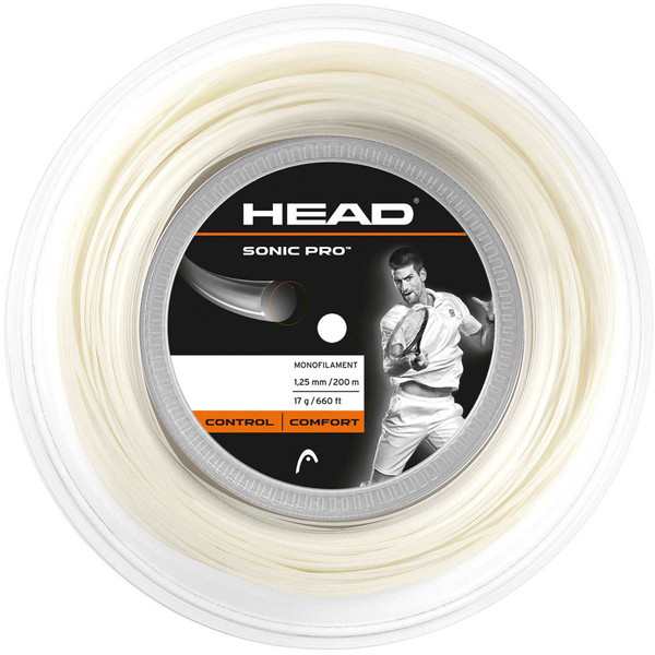 HEAD ヘッド Sonic・Pro・Reel 200 m テニス ガット 281128-WH