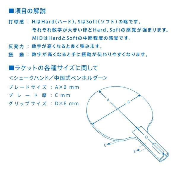 卓球 卓球ラケット シェーク攻撃用 ヴィクタス ZX-GEAR OUT