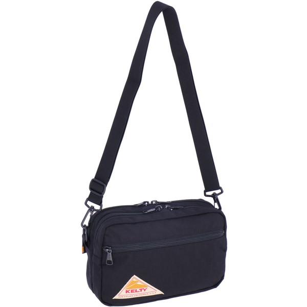 KELTY ケルティ RECTANGLE ZIP SHOULDER 4 BLACK アウトドア バッグ 32592155-BLACK
