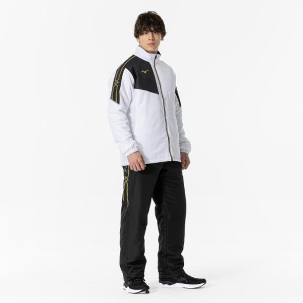 返品交換不可 大特価 MIZUNO ミズノ 発熱素材 MCライン ブレスサーモ中綿ウォーマージャケット ユニセックス トップス メンズ 32MEA63001の通販は
