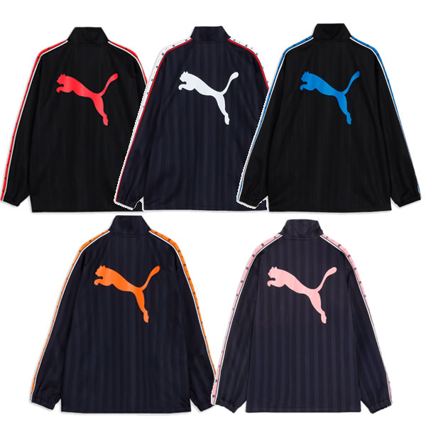 PUMA プーマ 上下セット SHADOW STRIPE ニットジャケット トレーニング