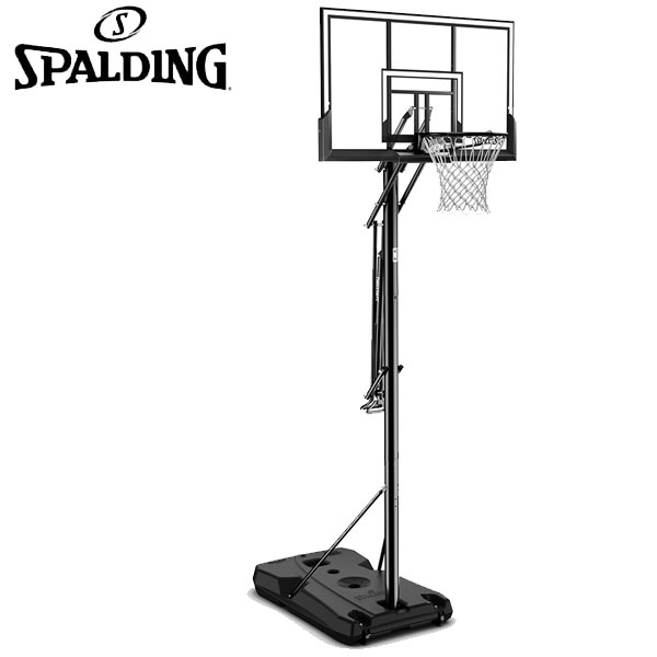 メーカー直送品 SPALDING スポルディング 52インチ シルバー TFポータブル 6A1042CN バスケット 器具・備品  ミニバス対応 88,000円
