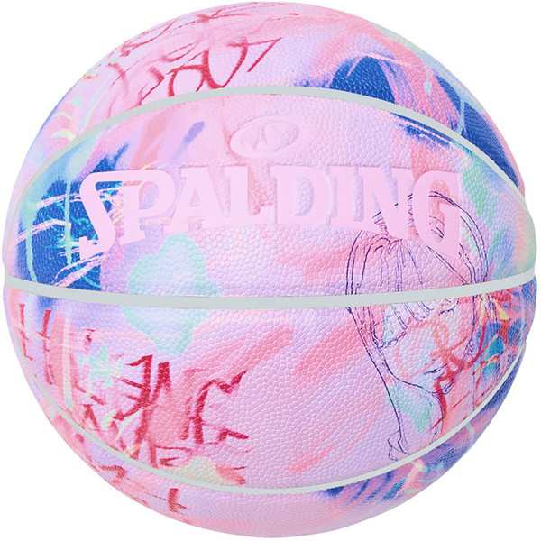 SPALDING スポルディング 藍にいな プレイ コンポジット 7号球 バスケットボール 競技ボール7号 77517J