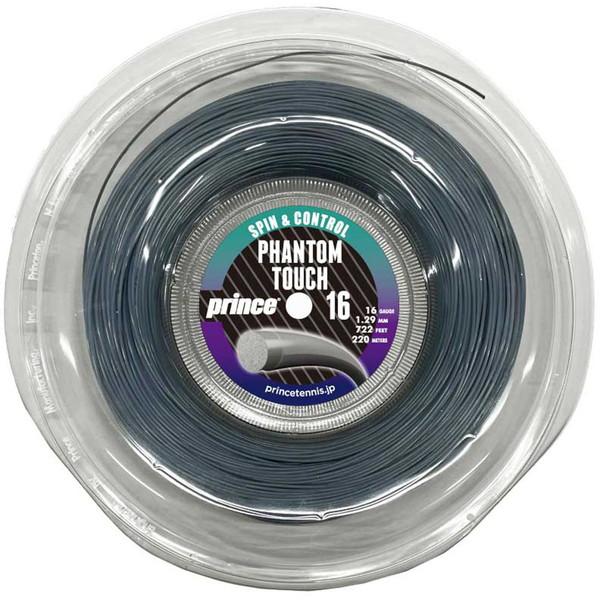 Prince プリンス ストリング R PHANTOM TOU 16 ファントムタッチ16 220mリール テニス ガット 7JJ042-GRP