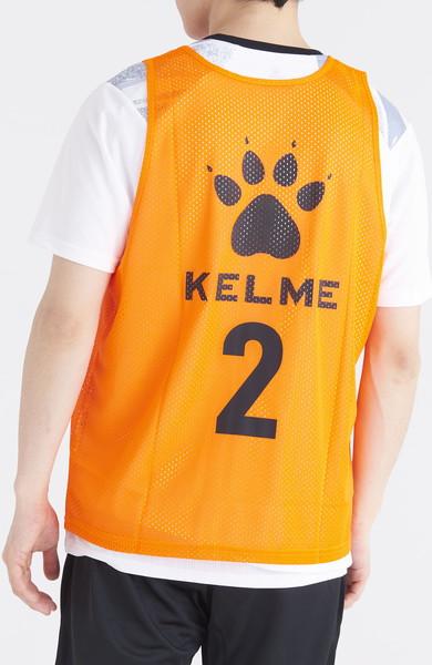 KELME ケレメ 番号入りトレーニングベスト10枚入り サッカー フットサル ビブス 8051BX1ST-932