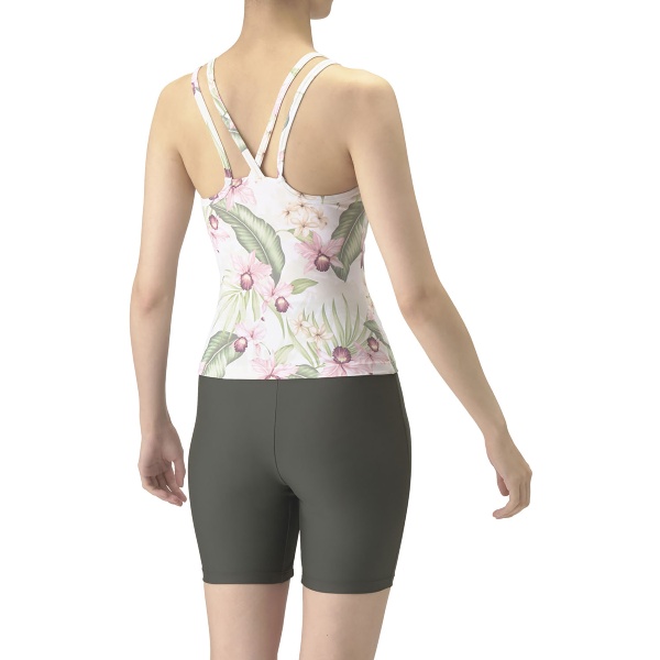 ARENA アリーナ フィットネスセパレーツ ミドルレッグ 差し込みパッド 水泳 水着レディース フィットネス AS4FWF44W-PKGRの通販は