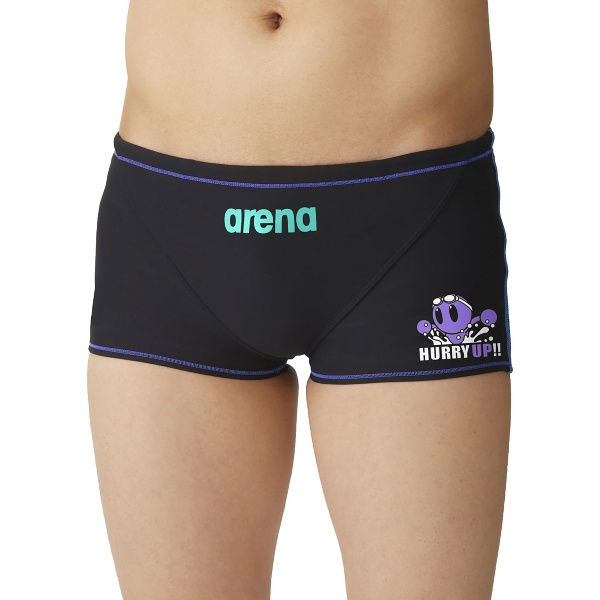 ARENA アリーナ トレーニングスパッツ ショートレッグ 水泳 水着ボーイズ競泳用 FINA非公認 AS4FWM09B-BK04の通販は