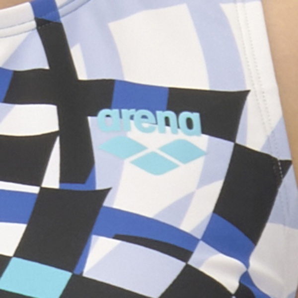ARENA アリーナ フィットネスセパレーツ カバーバック ミドルレッグ 差し込みパッド 水泳 水着レディースフィットネス AS5FWF58L-BLBK_3