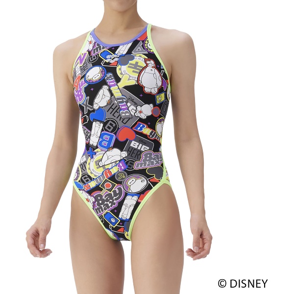 ARENA アリーナ トレーニングワンピース オープンバック 水泳 水着レディース競泳用 非公認・ AS5FWM56L-BKYL