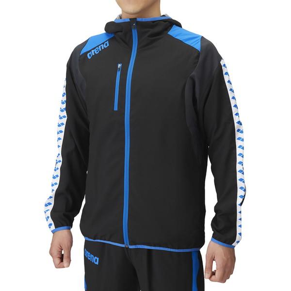 ARENA アリーナ ジャケット 水泳 トレーニングウェア ASS4JKU001-BKBU