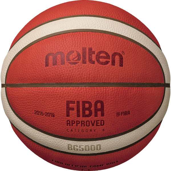 モルテン molten バスケットボール 6号球 BG5000 FIBA OFFICIAL GAME BALL オレンジ×アイボリー バスケット ボール B6G5000