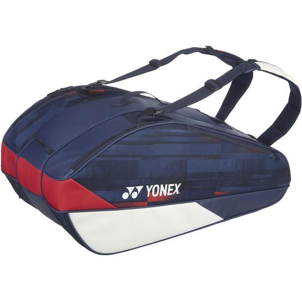 YONEX バドミントンバッグ ブラック/ブルー ヨネックス(YONEX) テニス バドミントン ラケットバッグ 9本用