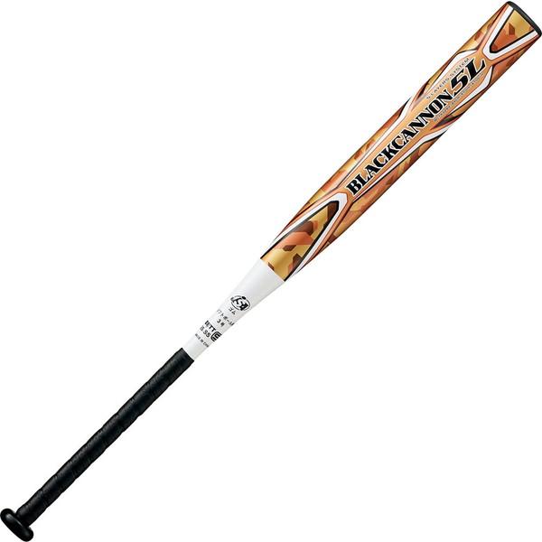 ZETT ゼット ソフト3号 FRP製 カーボン製 バット ブラックキャノン-5L 83cm 野球バット BCT53213-8200