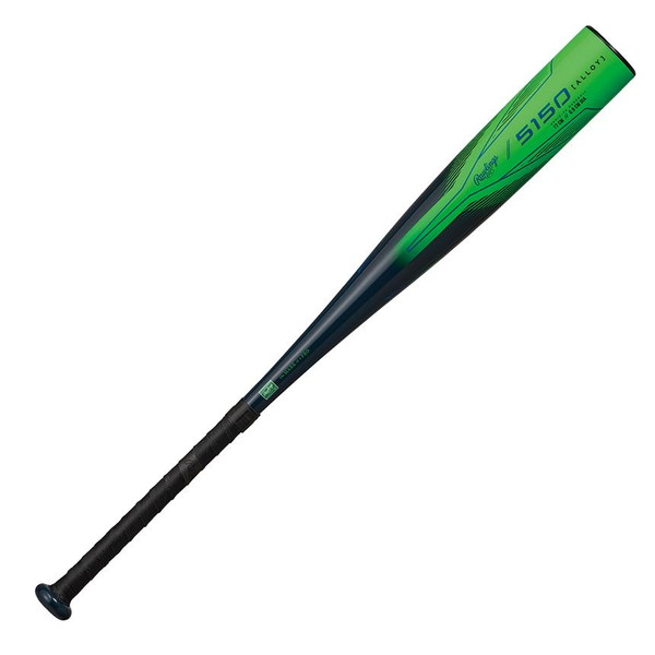 Rawlings ローリングス ジュニア 軟式用 5150 金属製 BJ5F5150-GRN 野球バット