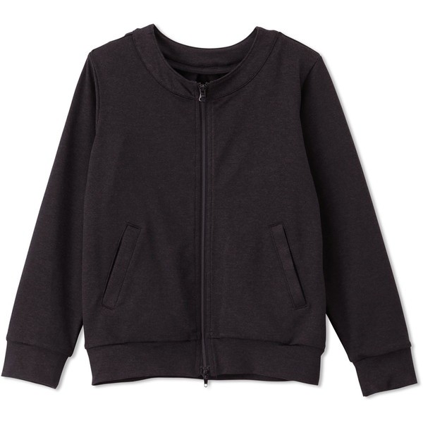 DANSKIN ダンスキン KIDS ADAJ COLLARLESS JACKET フィットネス ウインドウェア DAJ522161-K ジャケット レディースの通販は