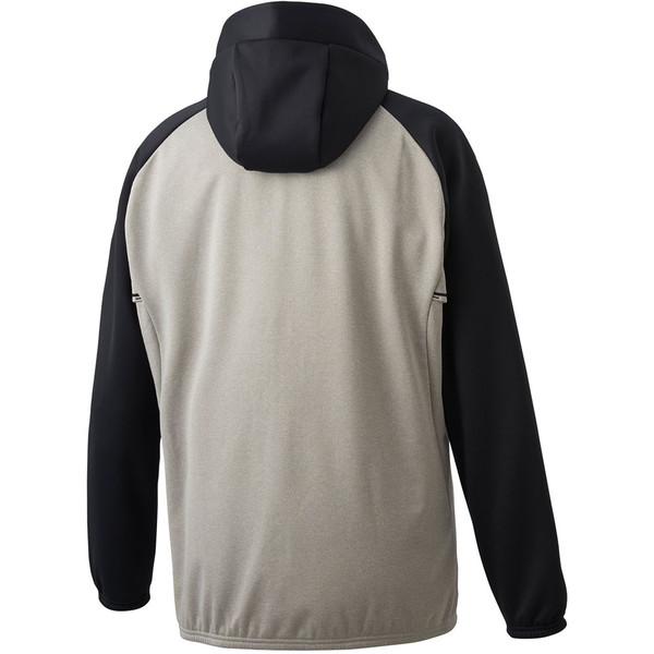 デサント DESCENTE 野球 ウェア ジャケット バリアフリース 野球ソフト スウェット・トレーナー DBX2765-MGRY_1