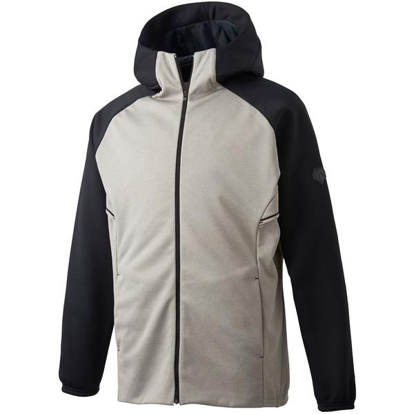 デサント DESCENTE 野球 ウェア ジャケット バリアフリース 野球ソフト スウェット・トレーナー DBX2765-MGRY_2
