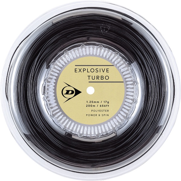 DUNLOP ダンロップ EXPLOSIVE TURBO ロール テニス 硬式ガット DSTA12041-079