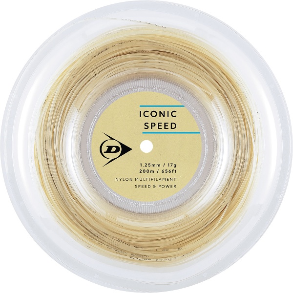 DUNLOP ダンロップ ICONIC SPEED ロール テニス 硬式ガット DSTA32021-615