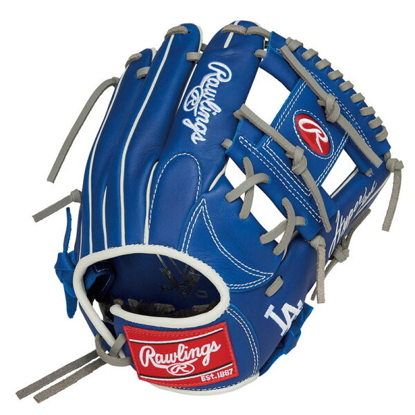 Rawlings ローリングス JR.ハイパーテック MLB G9M LAD GJ5HTMG9M-LAD 少年軟式グラブ