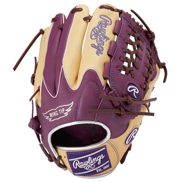 Rawlings ローリングス 軟式 HYPER TECH COLOR SYNC オールフィールダー用 Size11.75 GR4FHTCN55W-PPL-CAM グラブ グローブ 一般 野球の通販は 15,785円