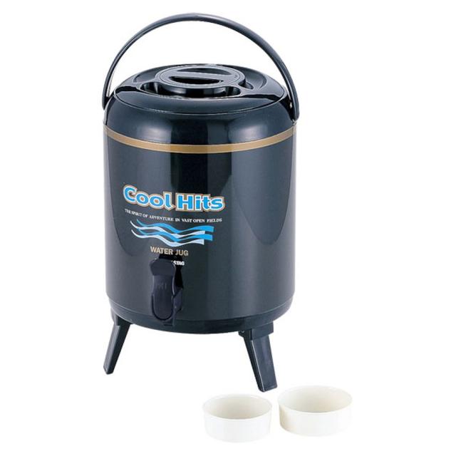 CAPTAINSTAG キャプテンスタッグ クールヒッツ ウォータージャグ8L ネイビー M5027
