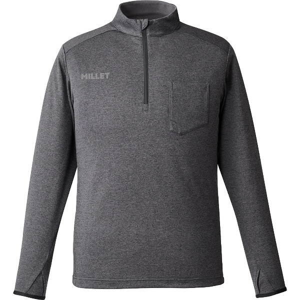 MILLET ミレー EIRA II ZIP LS M アウトドア 長袖Tシャツ MIV01980-N6342 メンズ