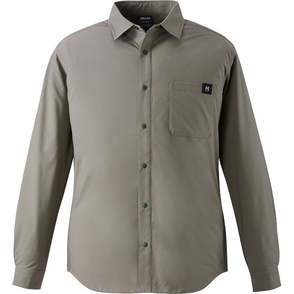 MILLET ミレー グーテ ロングスリーブシャツ アウトドア 襟付きシャツメンズ MIV02132-N9904 長袖
