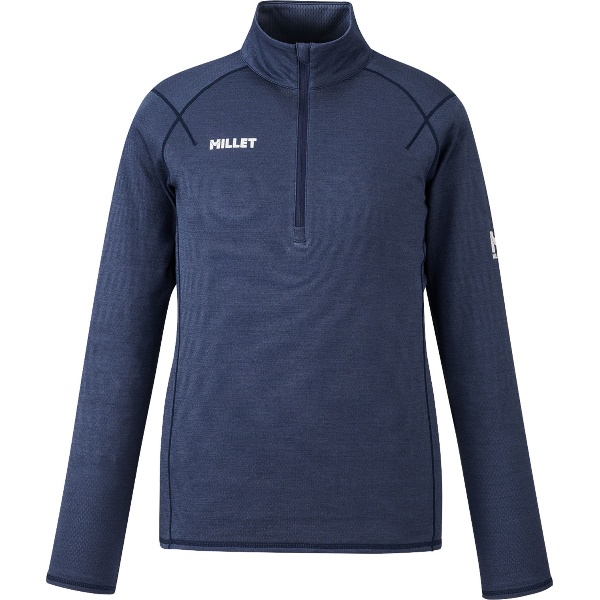 MILLET ミレー ウビック ウール デュアル ジップ アウトドア インナーシャツ レディース MIV02142-N7317 長袖