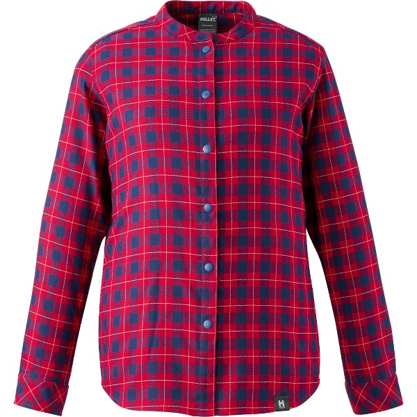 MILLET ミレー パラディス ロングスリーブ スタンドシャツ アウトドア 襟付きシャツレディース MIV02146-N0335 長袖