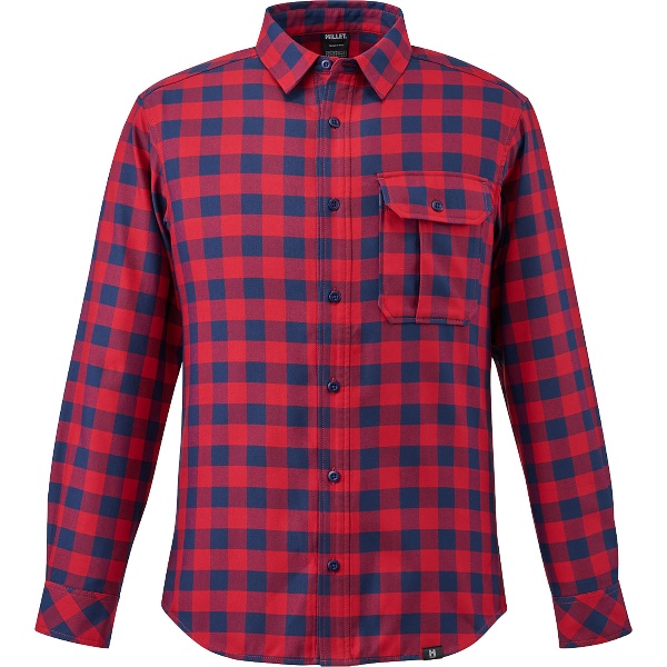 MILLET ミレー THERMO CHECK SHIRT LS M アウトドア トップス MIV03136-N1546 メンズ 長袖