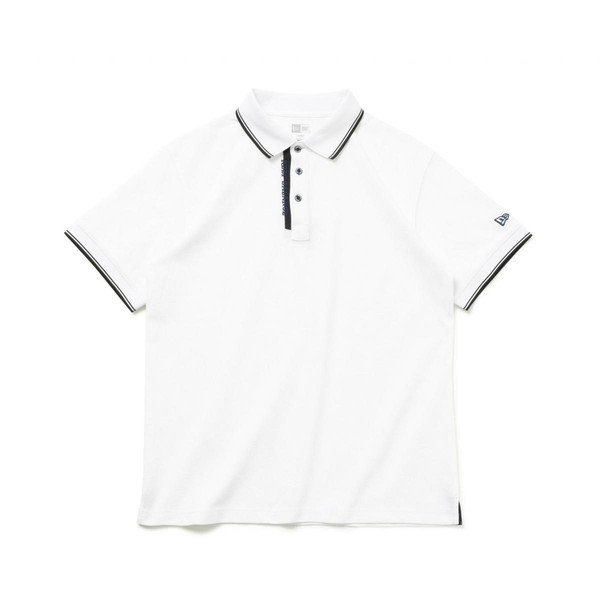 ニューエラ（NEW ERA） ゴルフ 半袖 鹿の子 ポロシャツ Color Collar ホワイト 14109041の通販は