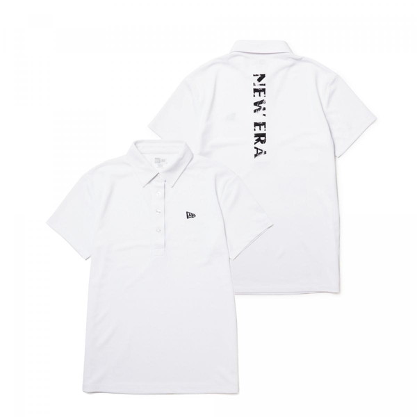 ニューエラ NEW ERA Women's 半袖 ポロシャツ Vertical Logo ホワイト ゴルフ 14391424 6,336円