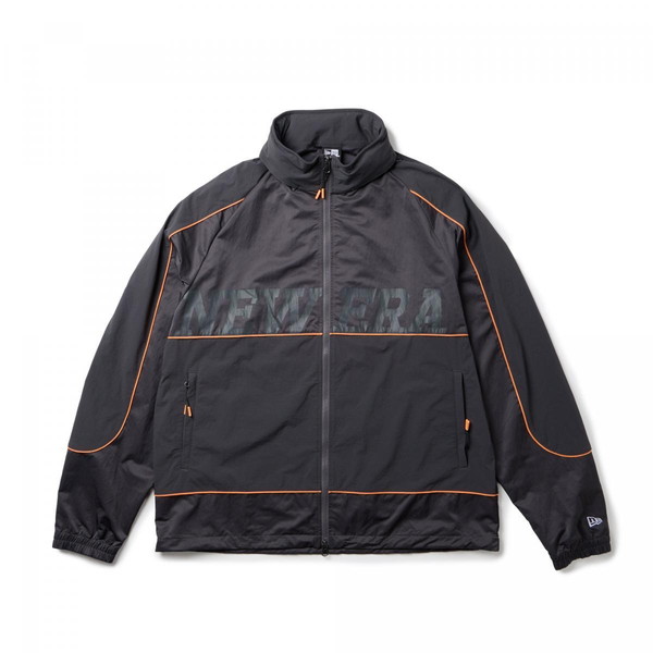 NEWERA  ニューエラ NEW ERA ウィンドジャケット パイピング チャコールグレー ゴルフ 14859898_3
