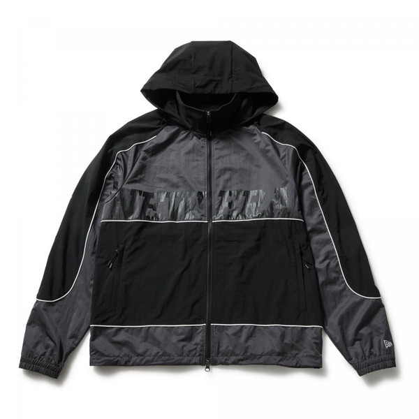 NEWERA  ニューエラ NEW ERA ウィンドジャケット パイピング ブラック ゴルフ 14859899