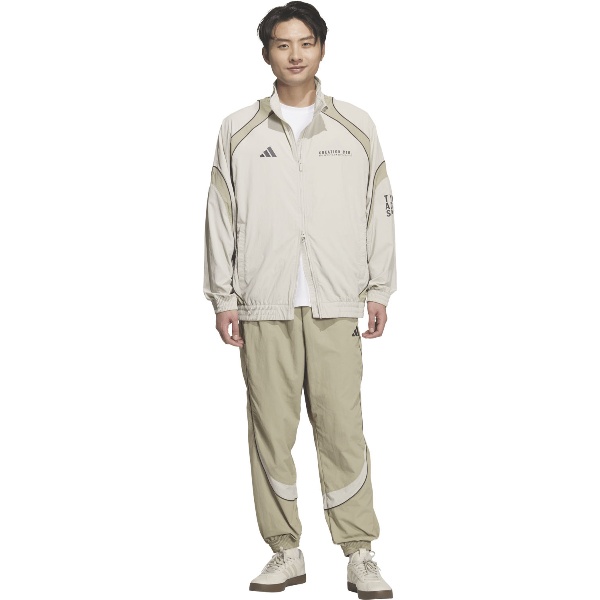 adidas アディダス BRAND LOVE ルーズフィット ともし火 ウーブン 上衣 ウインドシャツメンズ NEC14-KF1335