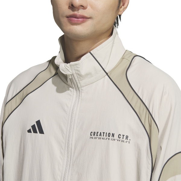 adidas アディダス BRAND LOVE ルーズフィット ともし火 ウーブン 上衣 ウインドシャツメンズ NEC14-KF1335