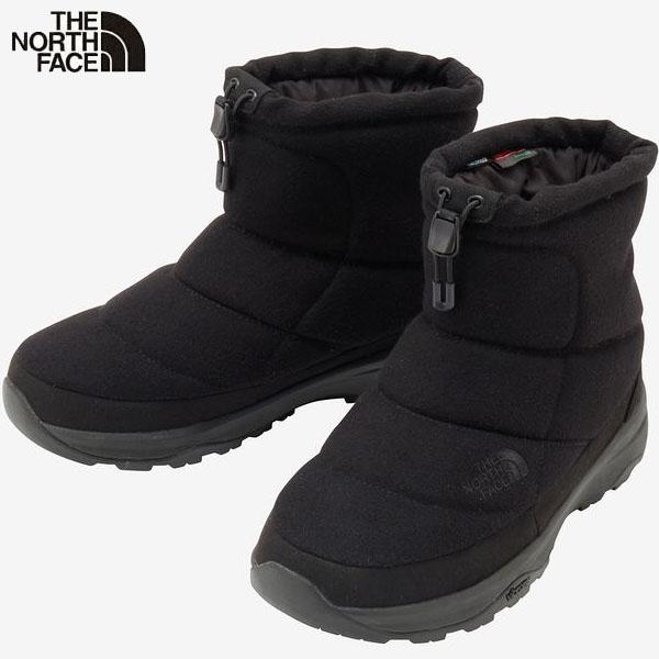 ザ・ノース・フェイス THE NORTH FACE  ヌプシ ブーティ ショート ウォータープルーフ ウール ユニセックス NF52572P-KK シューズ 防水 ブーツ
