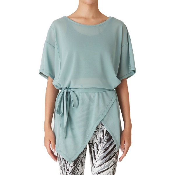 Real Stone リアルストーン リラックスフィットショートスリーブトップ ウェルネス 半袖Tシャツ RFC022TS-MSG