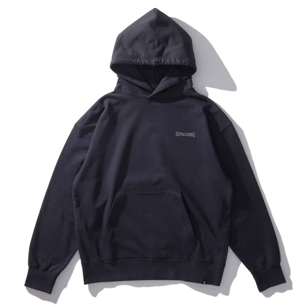 SPALDING スポルディング コートサイド フーディ ジップ ポケット スウェット バスケットボール SMJ24101-1000