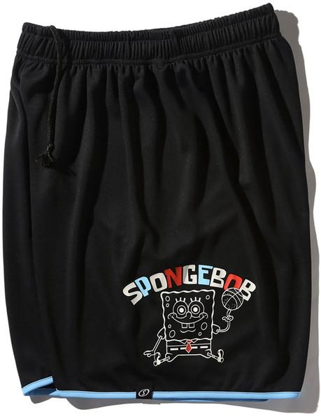 SPALDING スポルディング プラクティスパンツ スポンジ・ボブ パペット