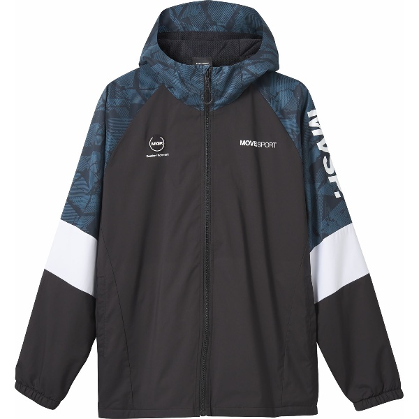 デサント DESCENTE ムーブスポーツ HEATNAVI TOUGH 総柄フルジップフーディー マルチスポーツ WUPニットジャケット ST4FWB31M-GRBK