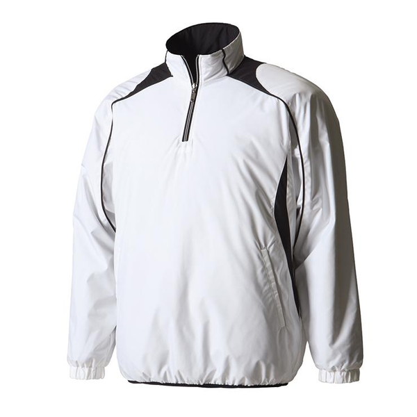 DESCENT デサント プルオーバーコート STD-425B-WHT 野球