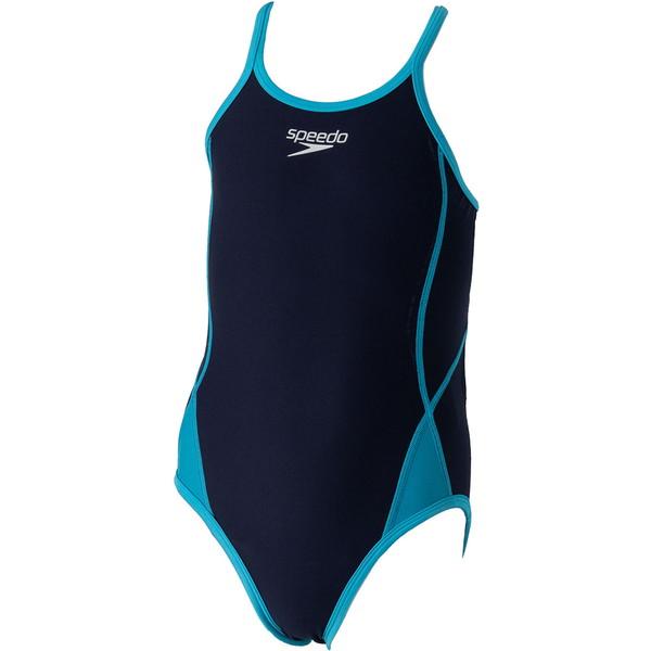 Speedo スピード プッシュアップターンズスーツ 水泳 水着 STG02301-NB ジュニア ガールズの通販は 5,703円