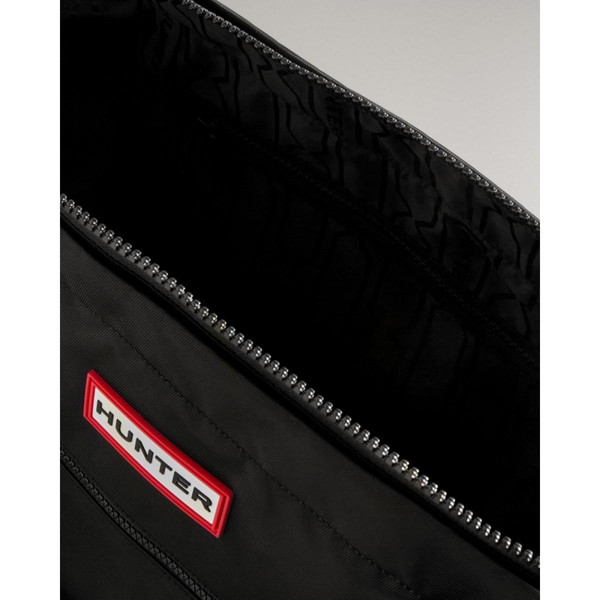 ハンター HUNTER ナイロン ラージ トップ クリップ トート バッグ レディース UBS1202KBM-BLK_4