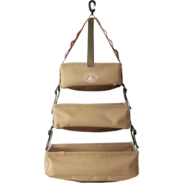 CAPTAINSTAG キャプテンスタッグ ビヨンドストレージ メッシュボックス3ピース カーキ アウトドア グッズ その他 UP1074