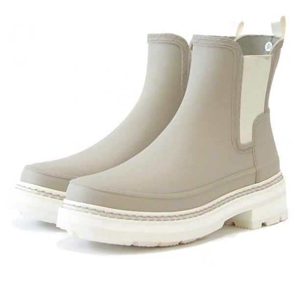 猟り人 HUNTER womens refined chelsea stitch detail boot WFS2100RMA-SKW