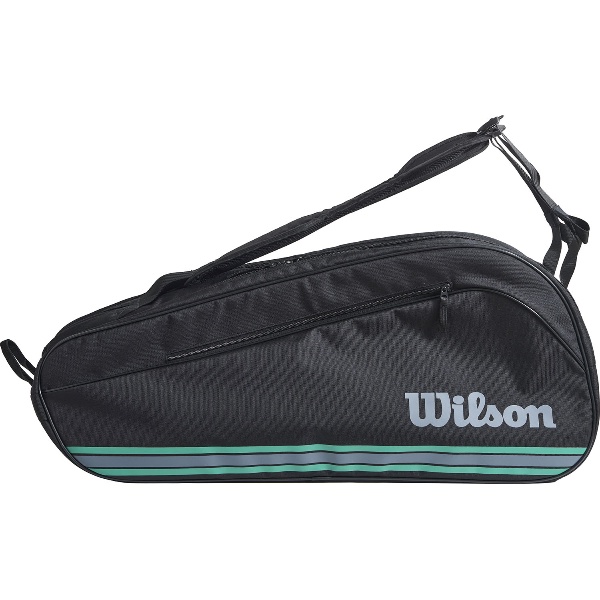 Wilson ウイルソン TEAM J 6PK Black／Blue テニス バッグ WR80500010