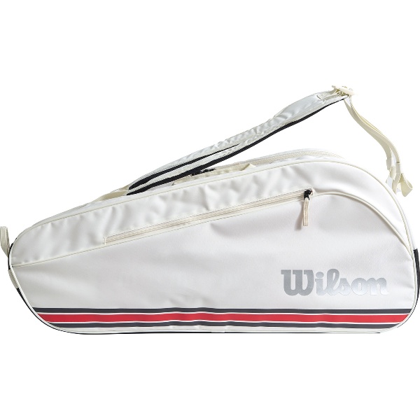 Wilson ウイルソン TEAM J 6PK White／Red テニス バッグ WR80502010